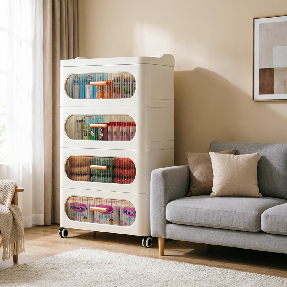 HongXing Wide Clear Tower 3–7 Tiers Cream Ivory PP | Factory Direct 4
