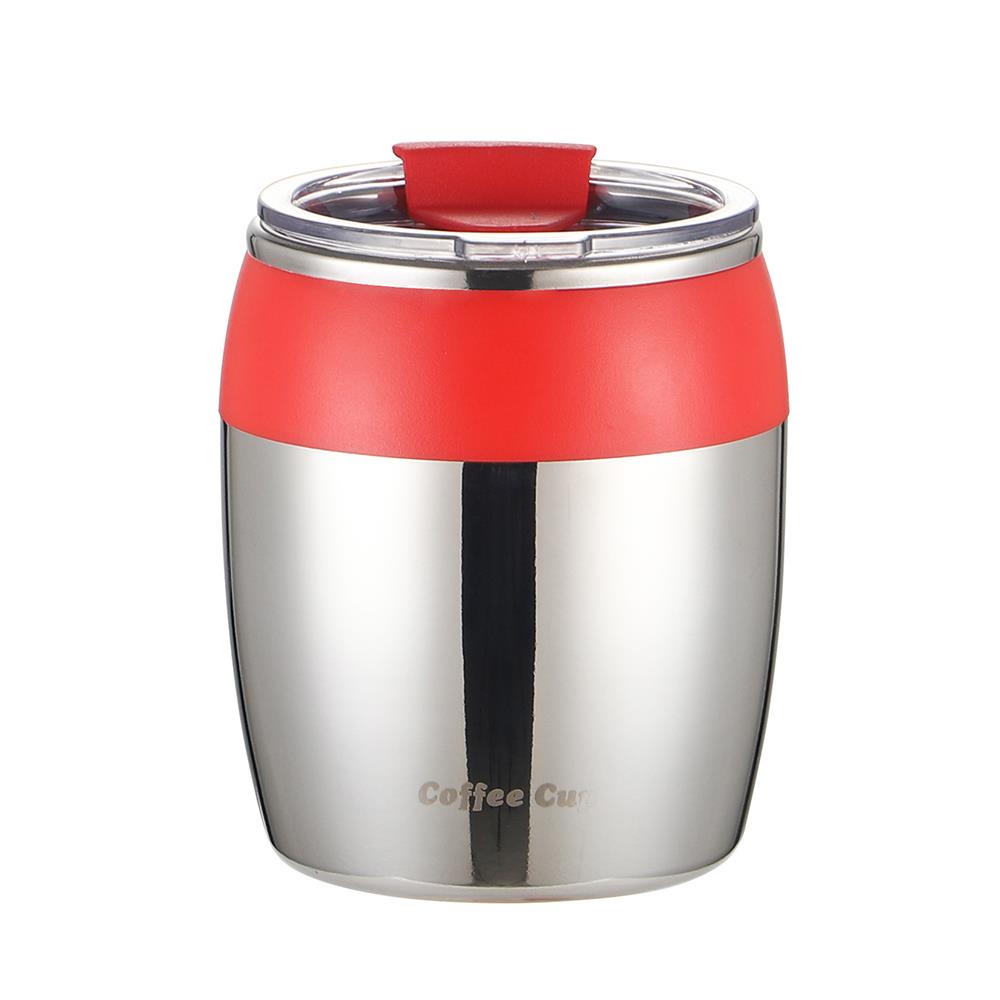 HongXing 500ml Insulated Steel Mug Foam-Lined Clear Lid | Factory Direct 3