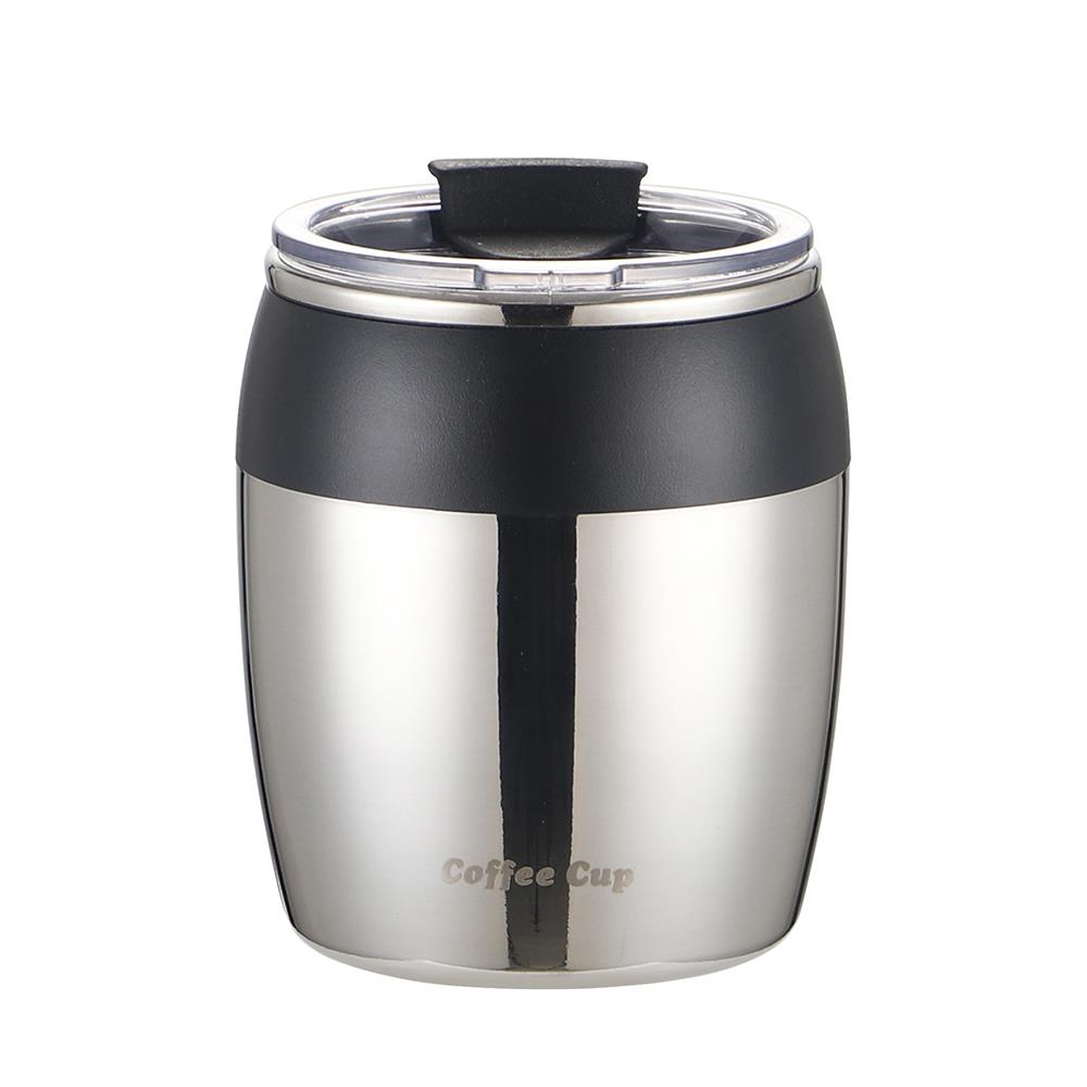 HongXing 500ml Insulated Steel Mug Foam-Lined Clear Lid | Factory Direct 4