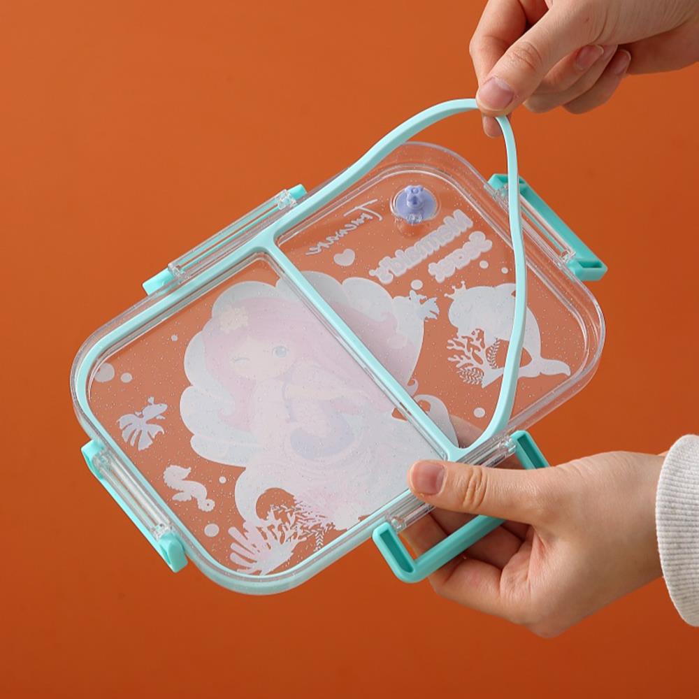 Portable Cartoon Lunch Box with Compartments — Cute & On-the-Go 8