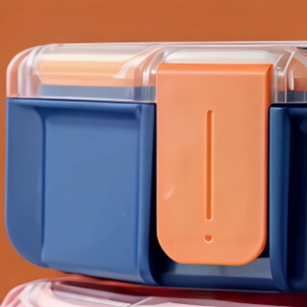 Cartoon Pattern Portable 304 Stainless Steel Lunch Box with Handle 6