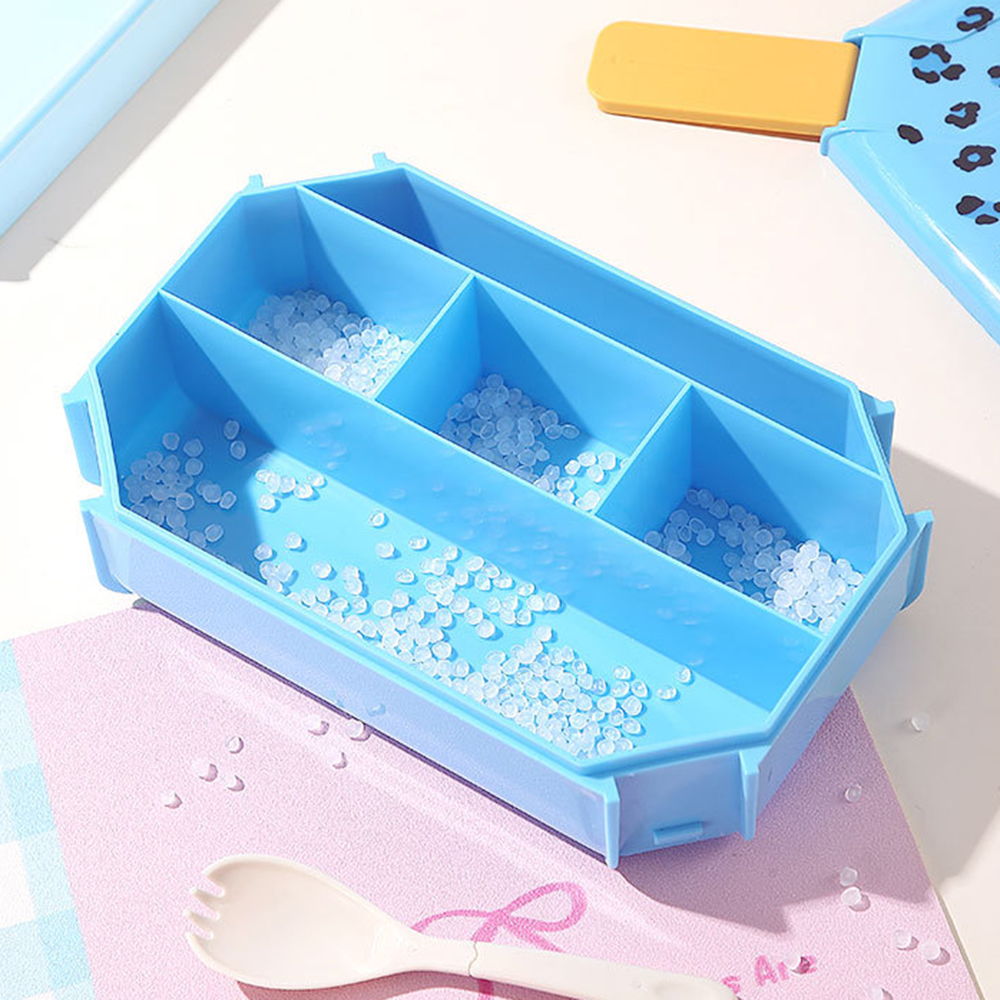 Stylish Speckle Portable Lunch Box — Double-Layer & Easy-Carry Handle 6