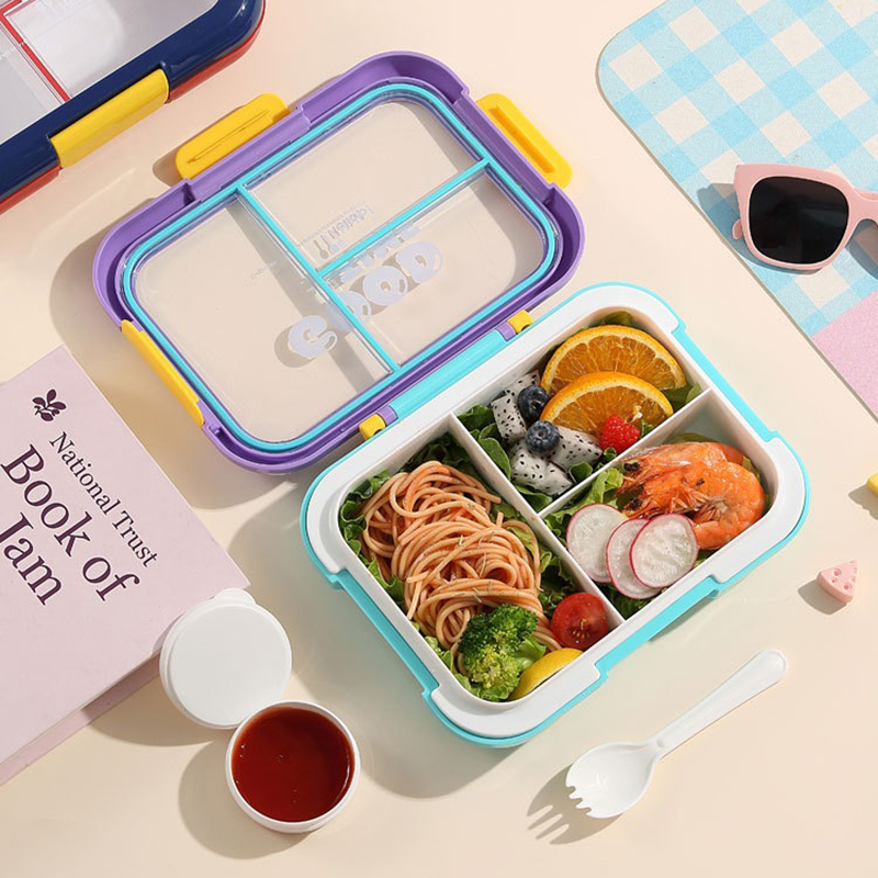 Stylish Flip-Lid Lunch Box – Perfect for Office Lunch & Meal Prep 4
