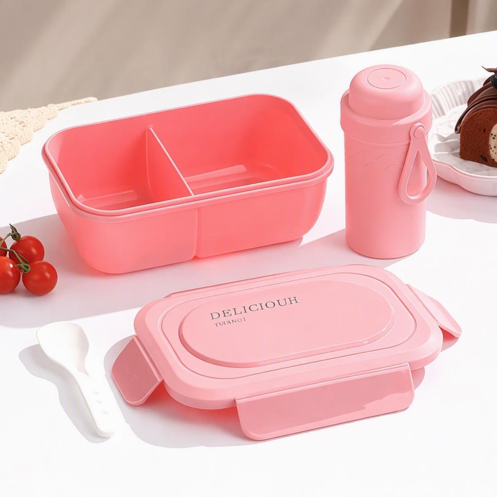 Everyday Lunch Box Set – One Box, One Water Bottle, All-Day Ready 8