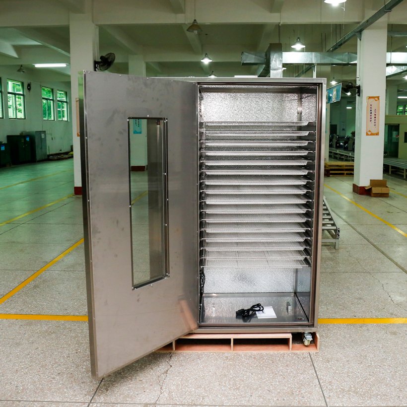 WRH-100T Cabinet Food Dehydrator | 20-80℃ Heat Pump Dryer Machine 100kg