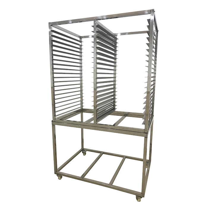 Rack de aço inoxidável para desidratador de alimentos WRH-300B / 300GB 2