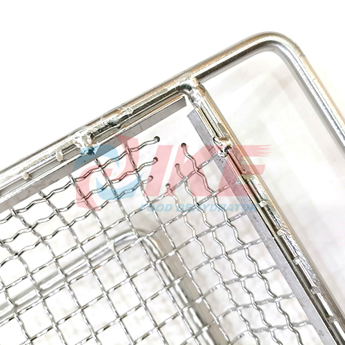 Bandeja desidratadora de alimentos de malha de arame de aço inoxidável TP-8060A 304 para secador 3