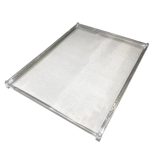 Fruit and vegetable dehydrator with stainless steel mesh tray 1