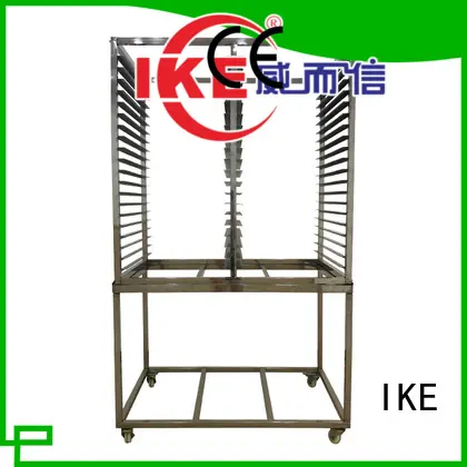 IKE stainless heavy duty steel shelving teflon food 1