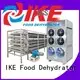 large metal conveyor belt dehydrator for jerky IKE 1