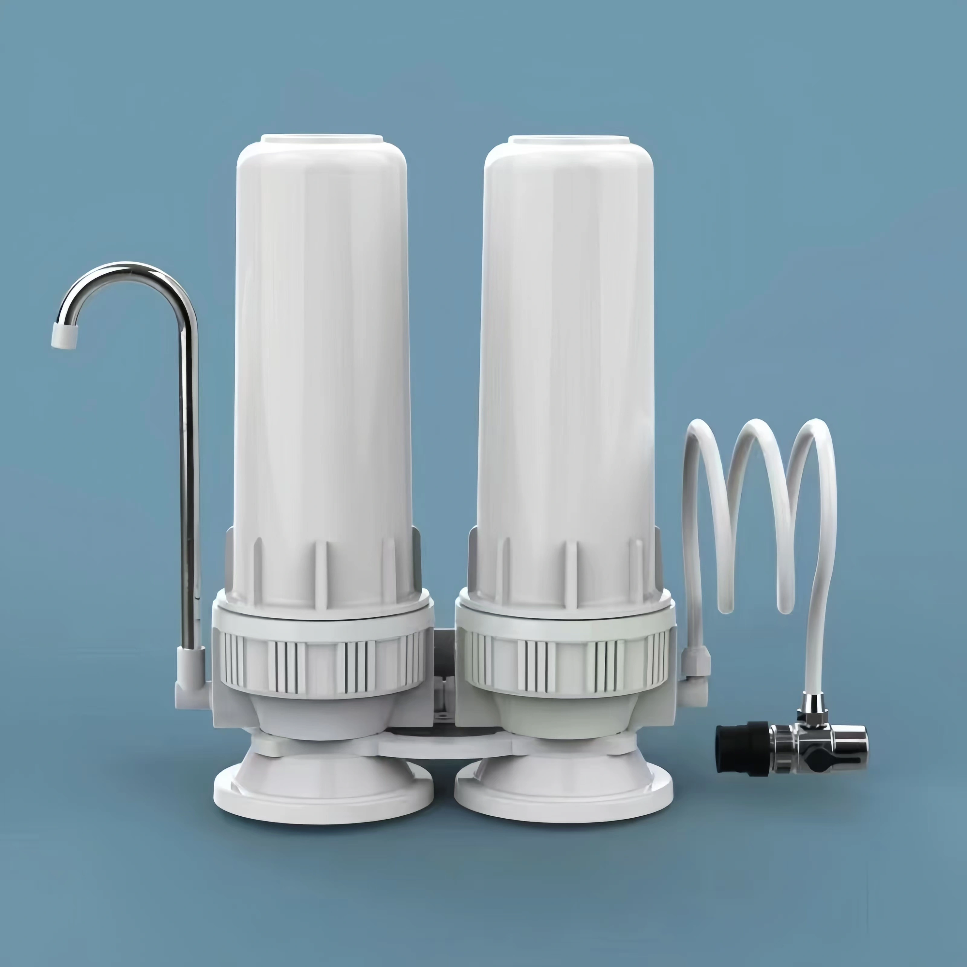 Filter Housing Dual housing White 1