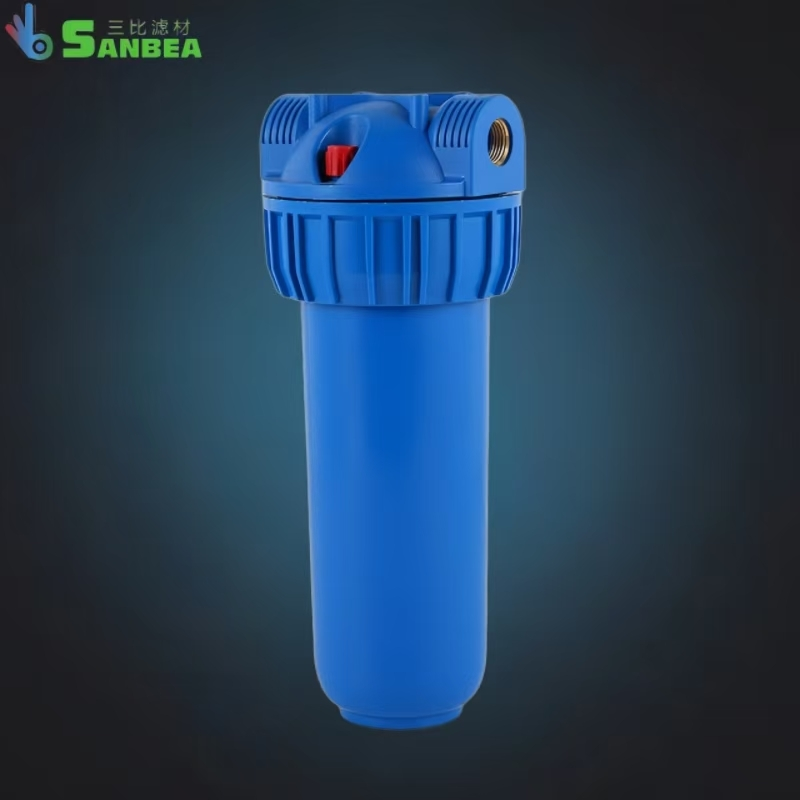 Filter Housing  Single Housing  Blue 1