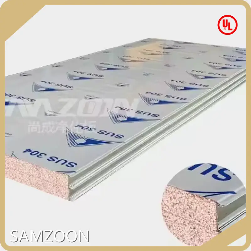 Cleanroom Wall Panels Manufacturers Fireproof Wholesale - SAMZOON 1