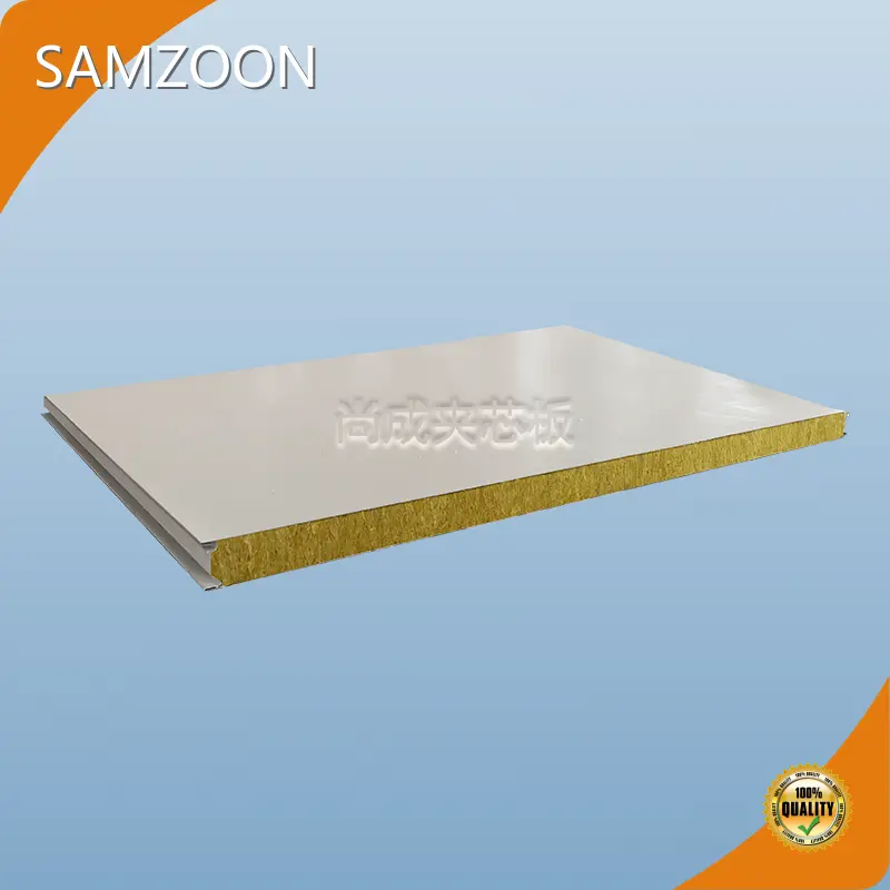 Rock Wool Sandwich Panel Wholesale - SAMZOON 1