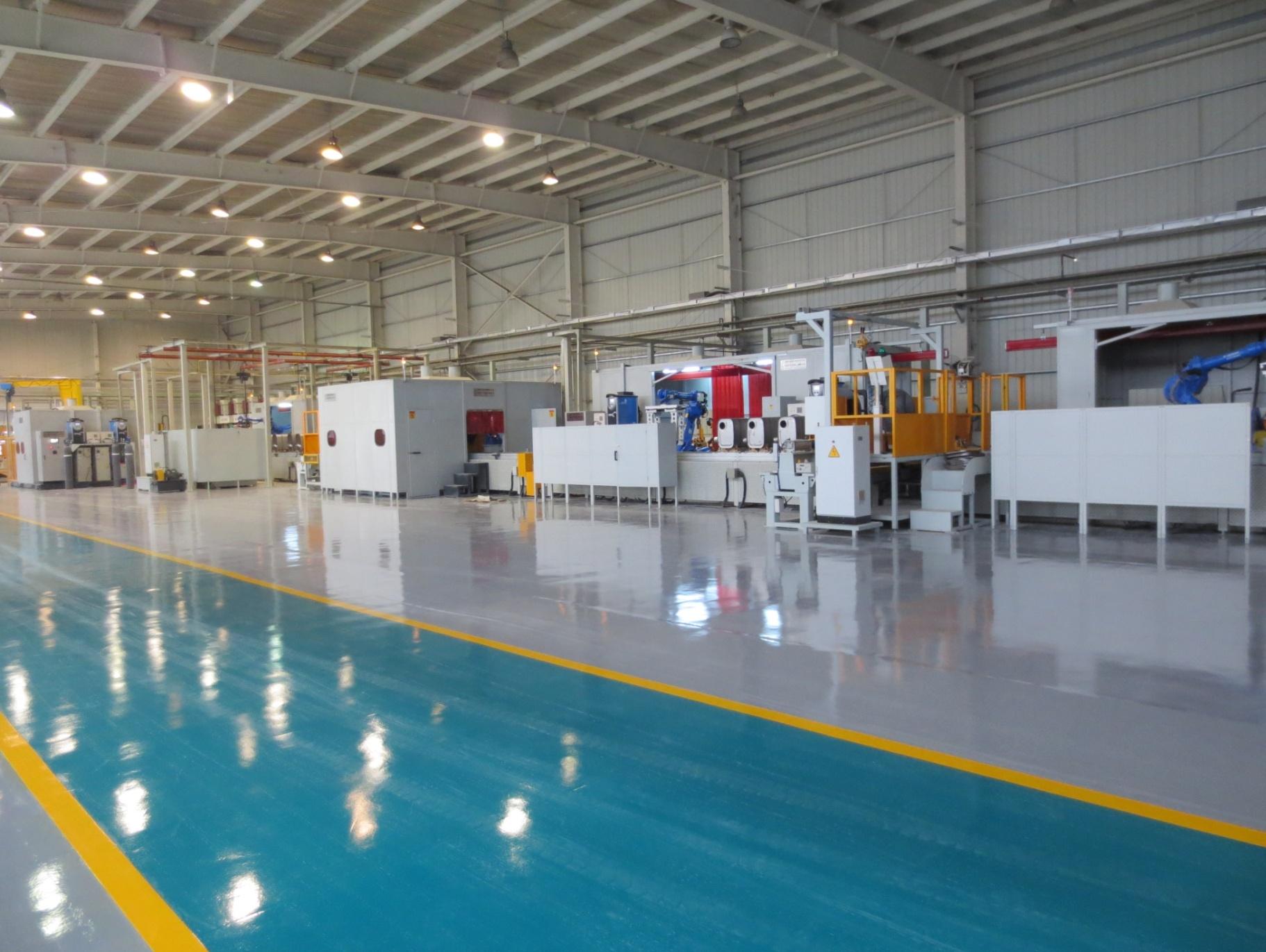 Welding equipment and production line for aluminum fuel tanks in commercial vehicles 2