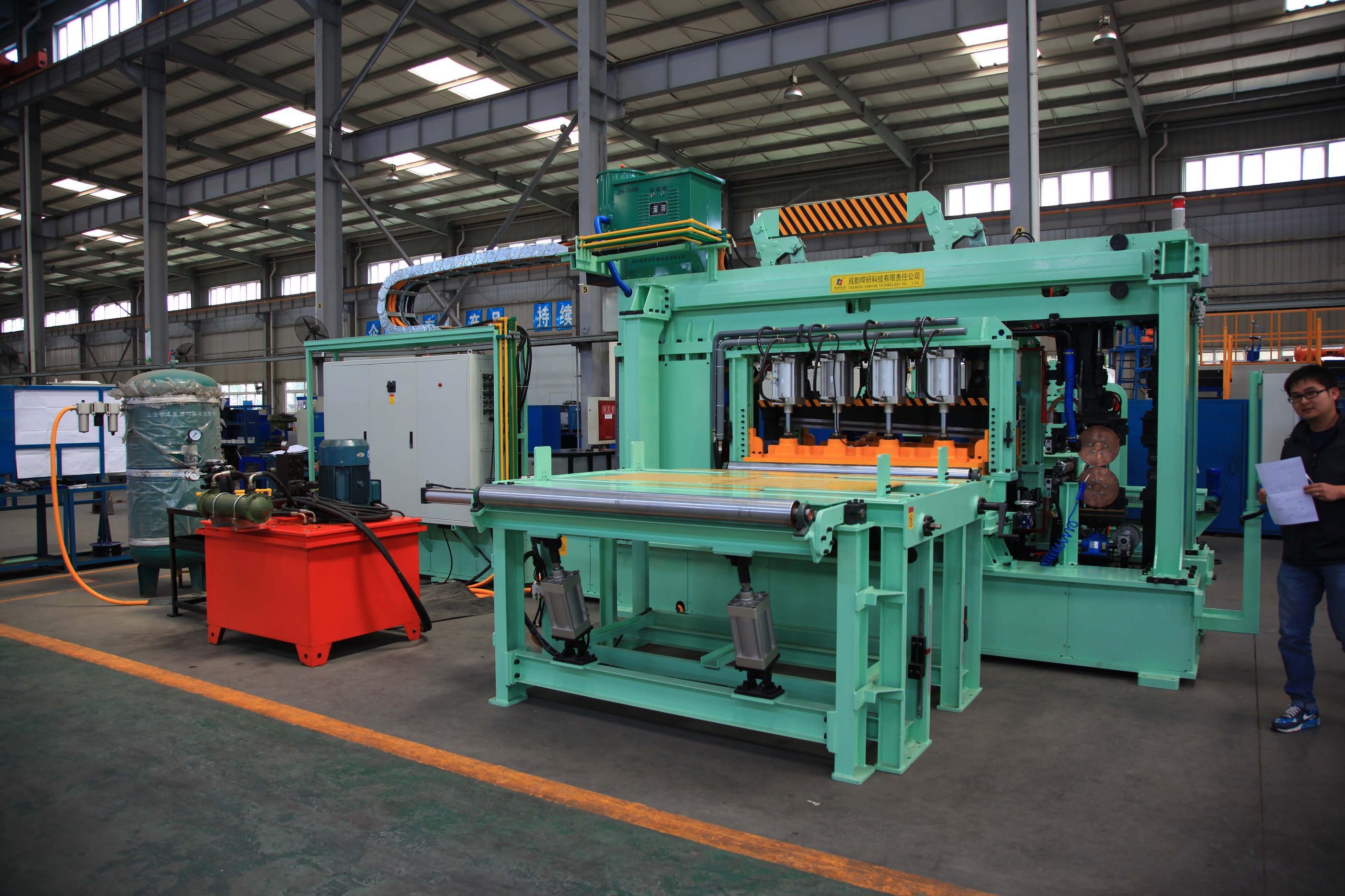 Coils strip welding machine 2