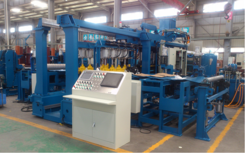 Coils strip welding machine 7