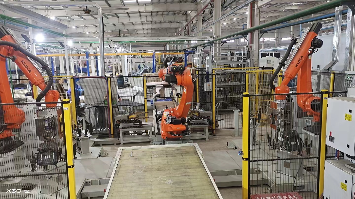 Resistance seam welding robot workstation 6