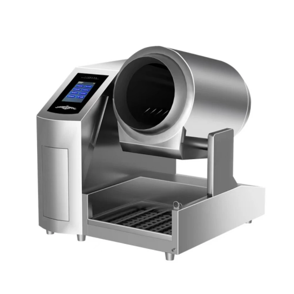 Automatische Rührbratpfanne-Wok-Maschine,
Standgerät 500 (Touchscreen + Schwenkarmbrause) 1