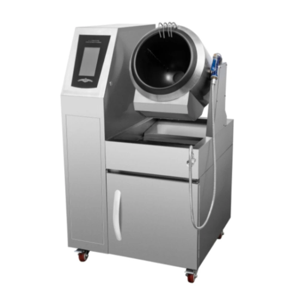 Automatic Cooking Machine for Restaurant Floor Standing 300 (Touch Screen + Automatic Seasoning Spray) 1