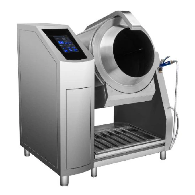 Macchina di cottura automatica per pasti di gruppo/padella automatica fritta/macchina da cottura a tamburo 1