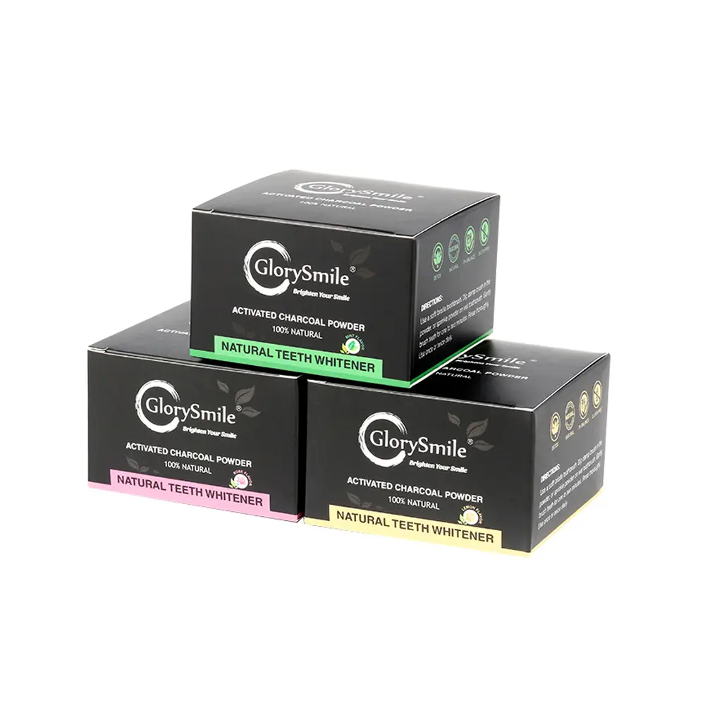GlorySmile good selling activated charcoal powder reputable manufacturer for teeth 3