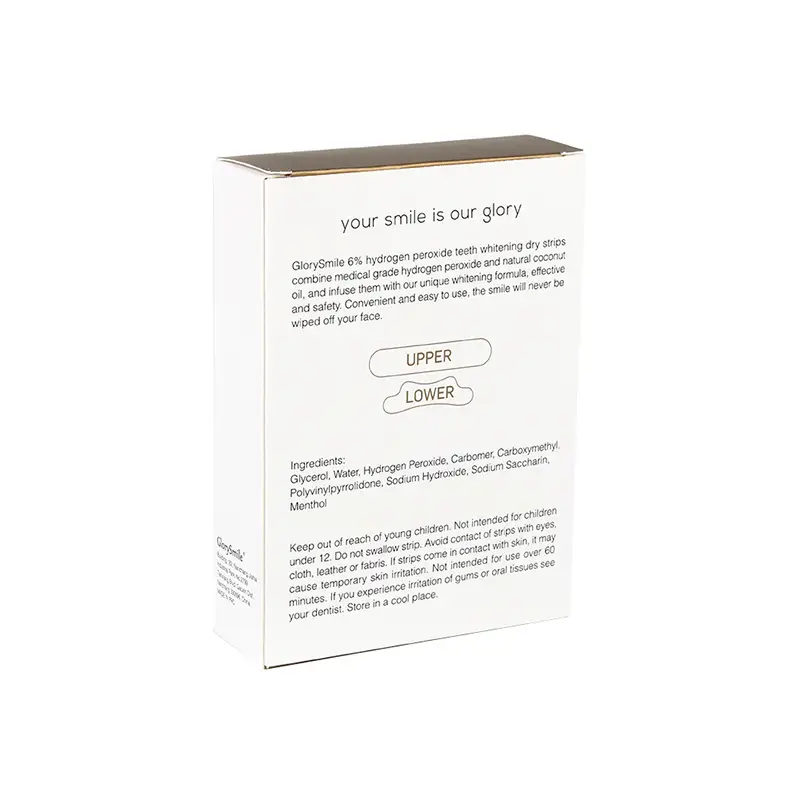 GlorySmile advanced teeth whitening strips free quote for teeth 2