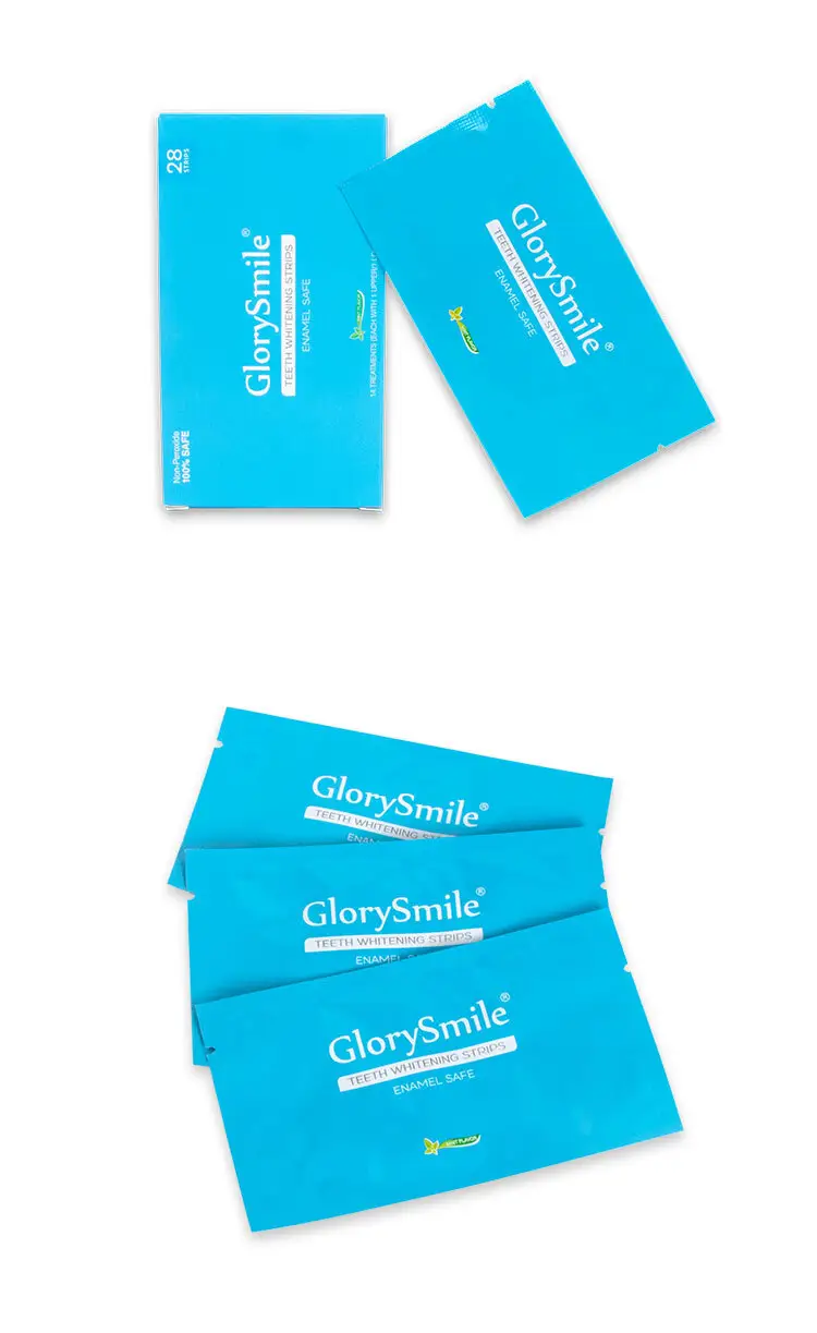GlorySmile Bulk buy ODM safest whitening strips Supply for home usage 2