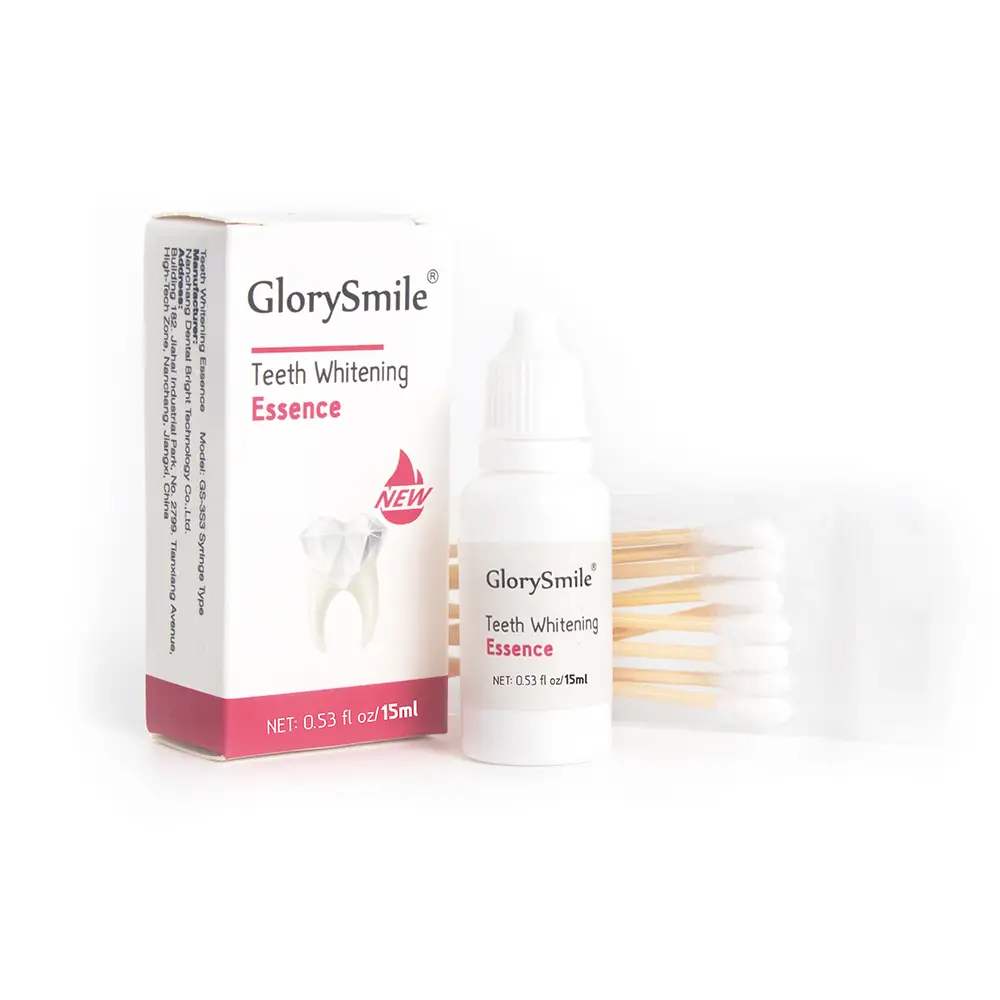 2021 Popular best gel teeth whitening essence with cotton swab 1