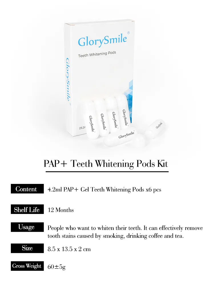 GlorySmile pap teeth whitening factory 2