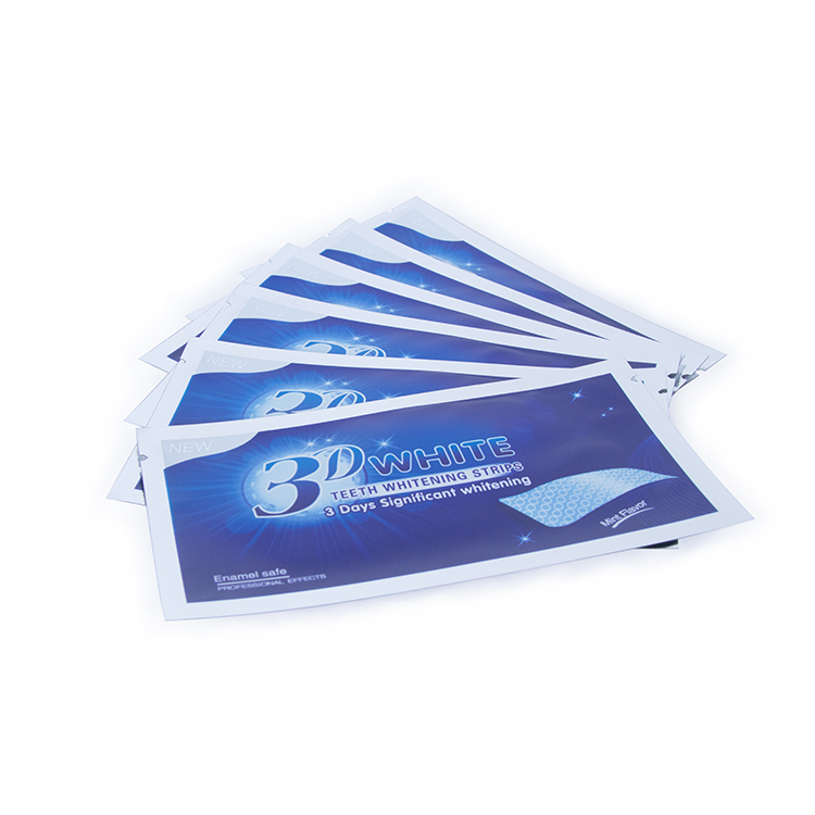 Glorysmile Teeth Whitening Strips Wholesale No Slip White Active Oxygen Peroxide Bleaching Gel Whitening Strips 5