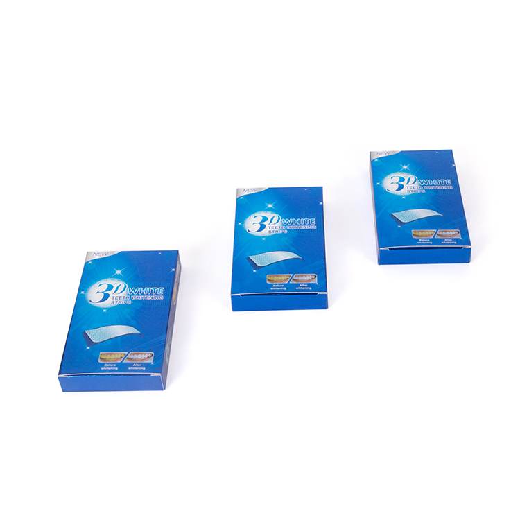 Glorysmile Teeth Whitening Strips Wholesale No Slip White Active Oxygen Peroxide Bleaching Gel Whitening Strips 7