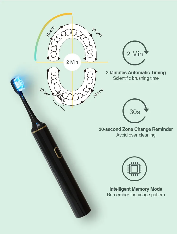 GlorySmile Bulk purchase custom automatic toothbrush company for teeth 6