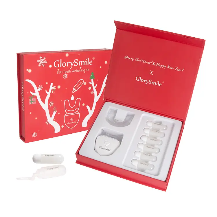 Christmas Teeth Whitening Kit Professional Mini Led Light Home Private Logo CE Approved 1