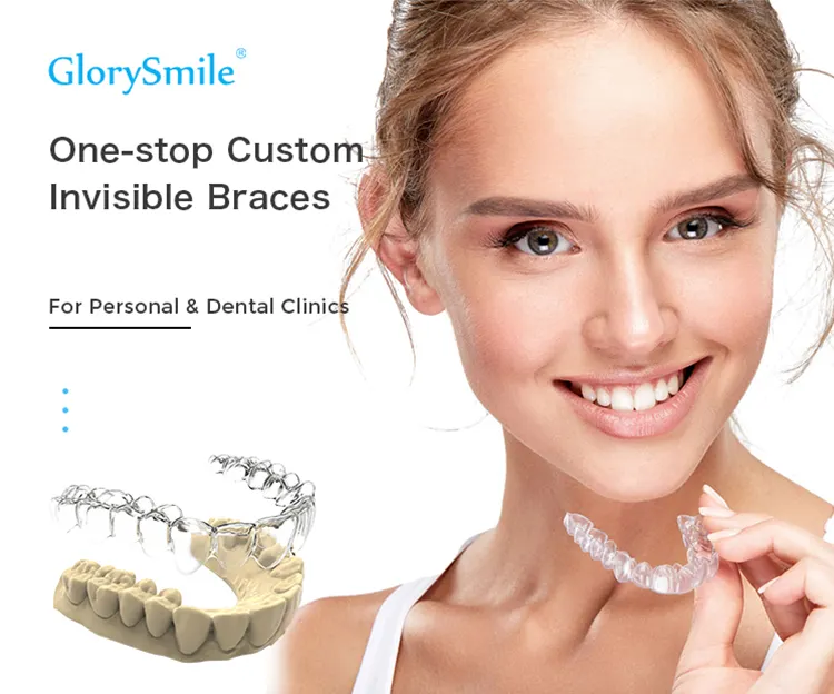 GlorySmile best clear teeth aligners company for whitening teeth 2