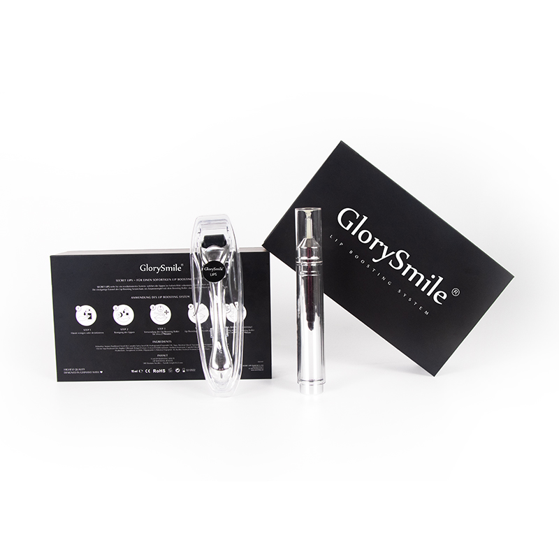 Glorysmile Lips Boosting System Kit Enlarger Device Lip Augmentation Plumper Serum Lip Roller 5
