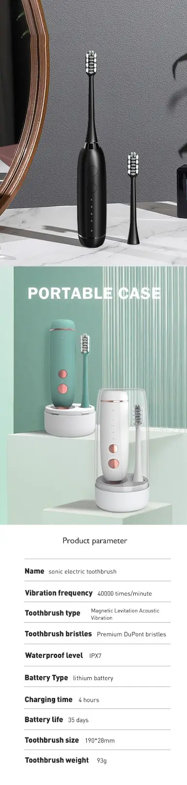 GlorySmile children's electric toothbrush manufacturers for whitening teeth 7
