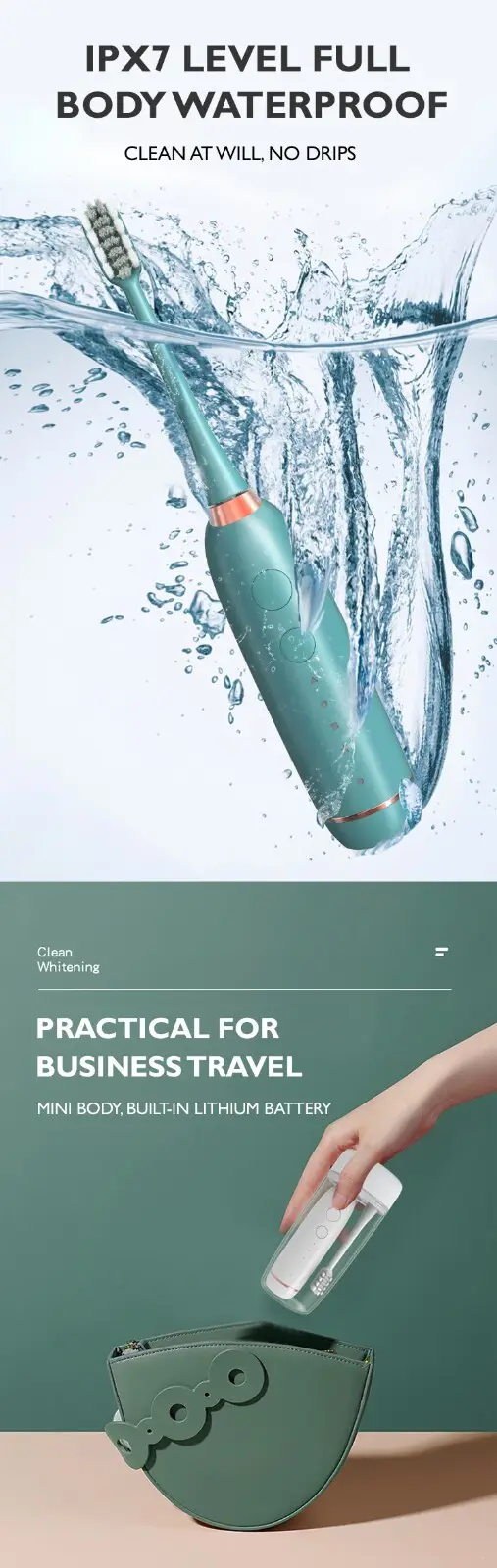 GlorySmile children's electric toothbrush manufacturers for whitening teeth 5