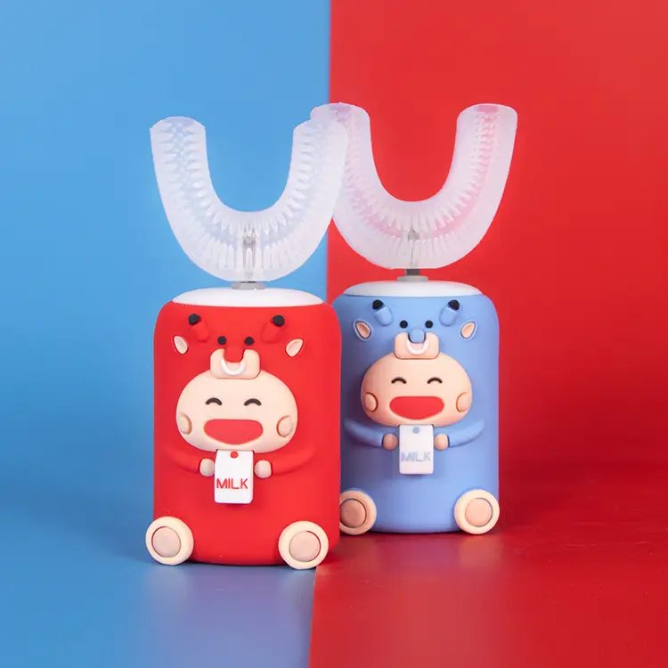 U Shaped Kids Electric Toothbrush Wholesale Best Price Food Grade Chargeable Smart Children Baby 1