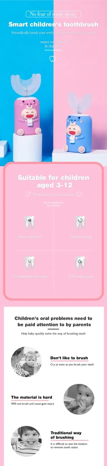 Custom best smart toothbrush manufacturers for teeth 2