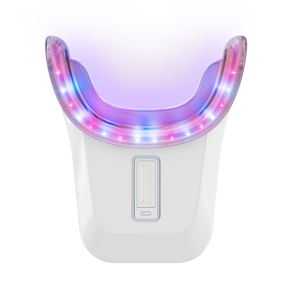 Portable Wireless Chargeable Teeth Whitening Led Light Blue 2