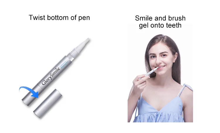 Bulk buy high quality bright smile whitening pen factory for whitening teeth 3
