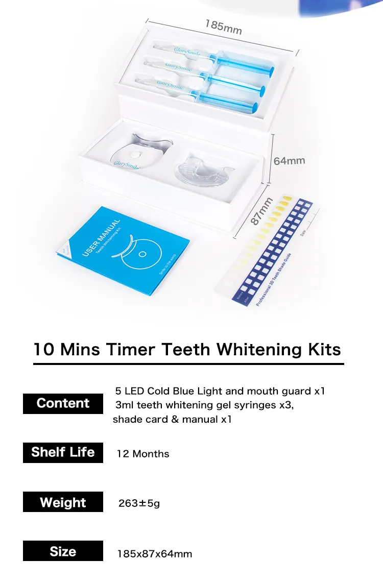 GlorySmile best laser teeth whitening kit company for teeth 2
