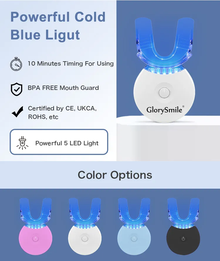 GlorySmile best laser teeth whitening kit company for teeth 3