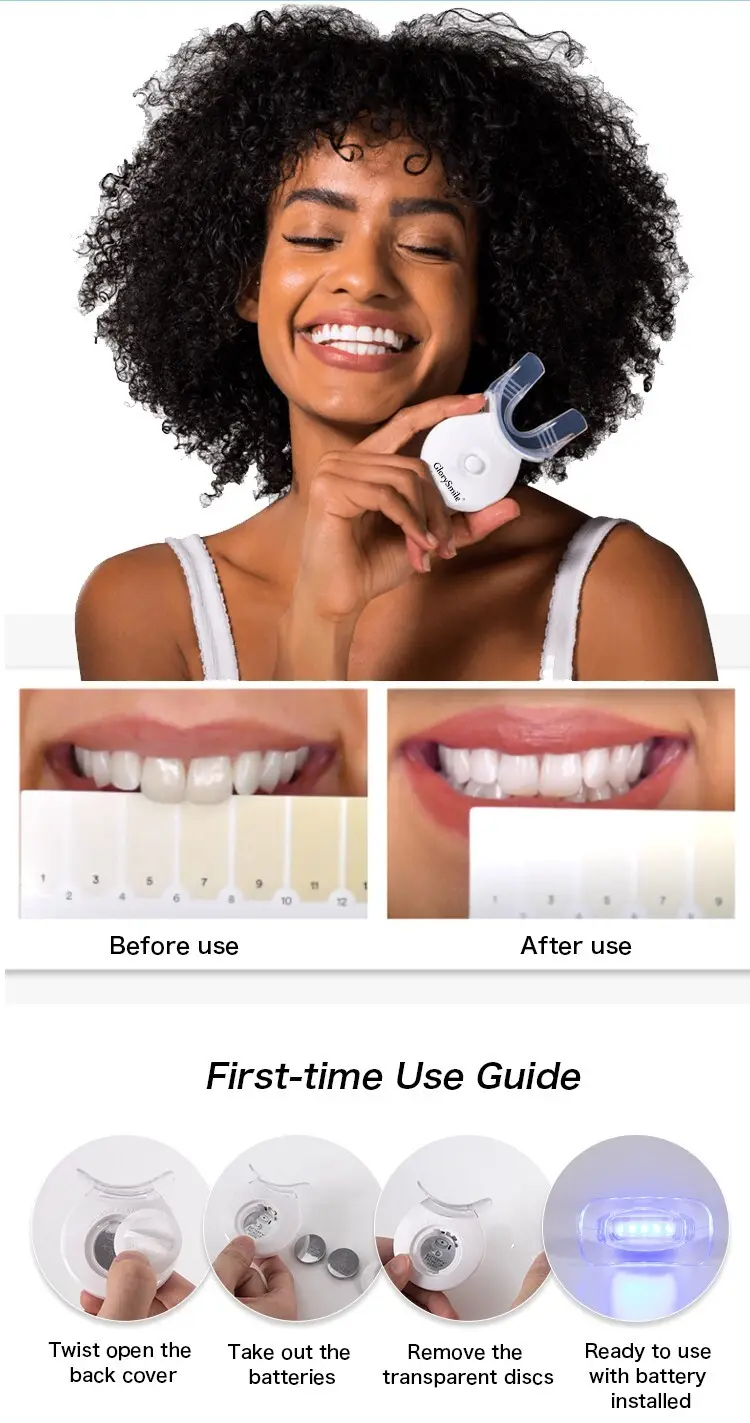 GlorySmile best laser teeth whitening kit company for teeth 7