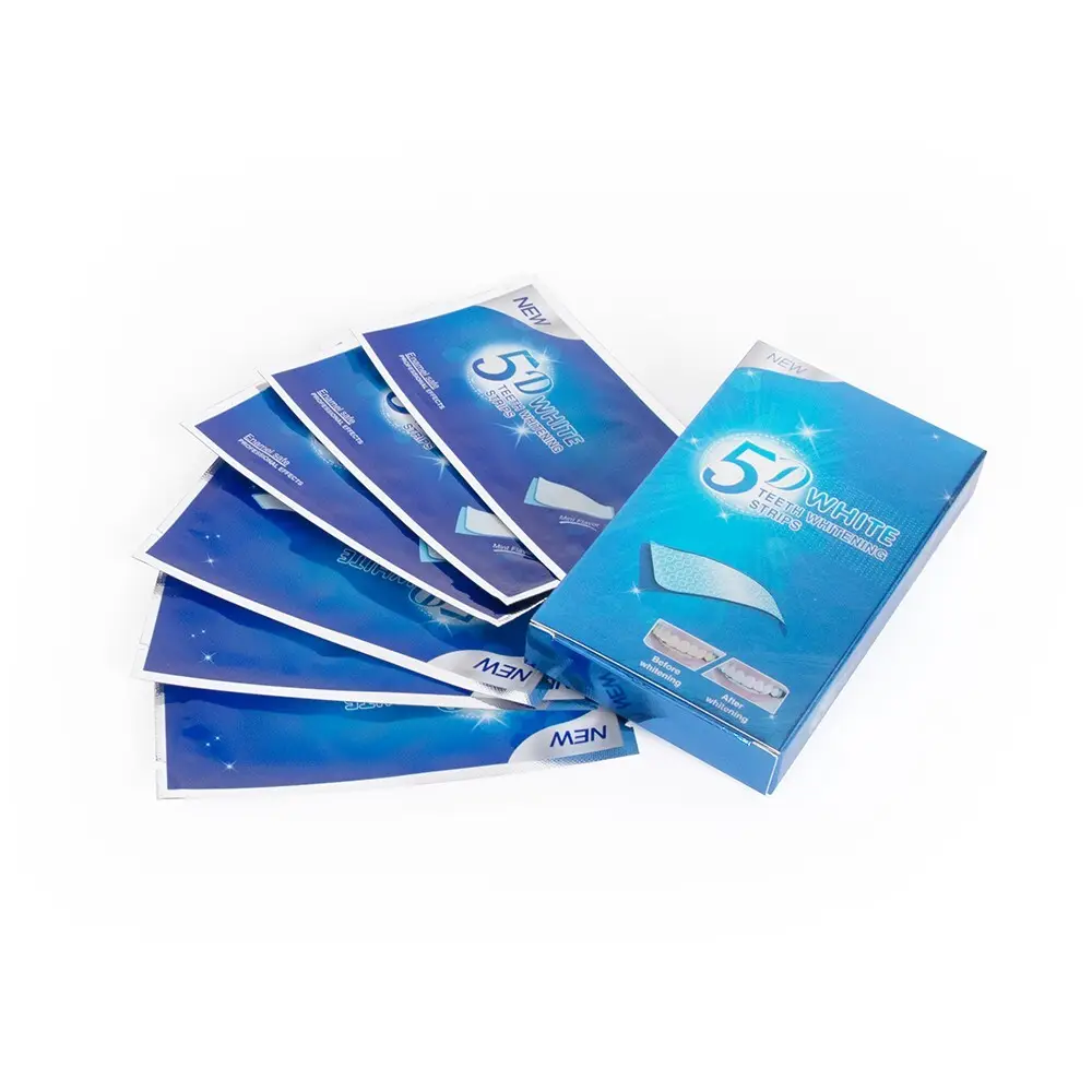 GlorySmile ODM 3d white teeth whitening strips Supply for home usage 6