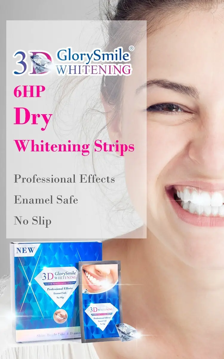 GlorySmile 3D smile whitening strips manufacturers for whitening teeth 2
