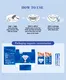 GlorySmile 3D smile whitening strips manufacturers for whitening teeth 6