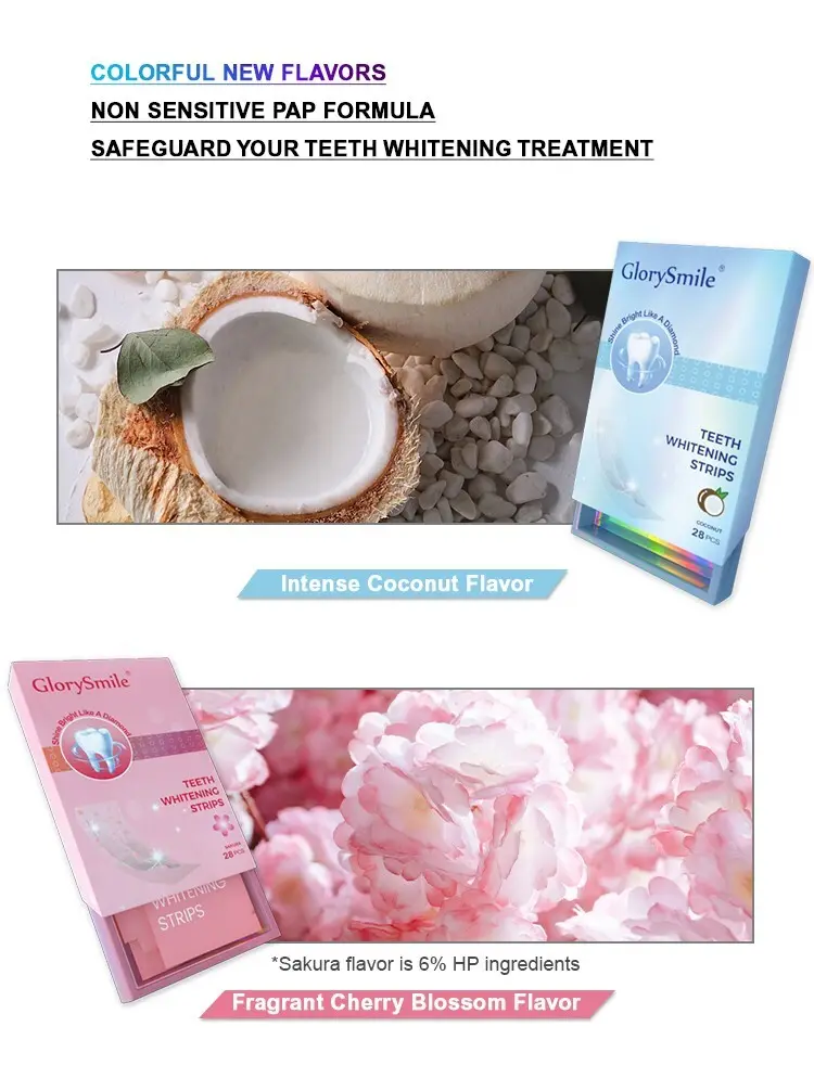GlorySmile best whitening strips manufacturers for home usage 4