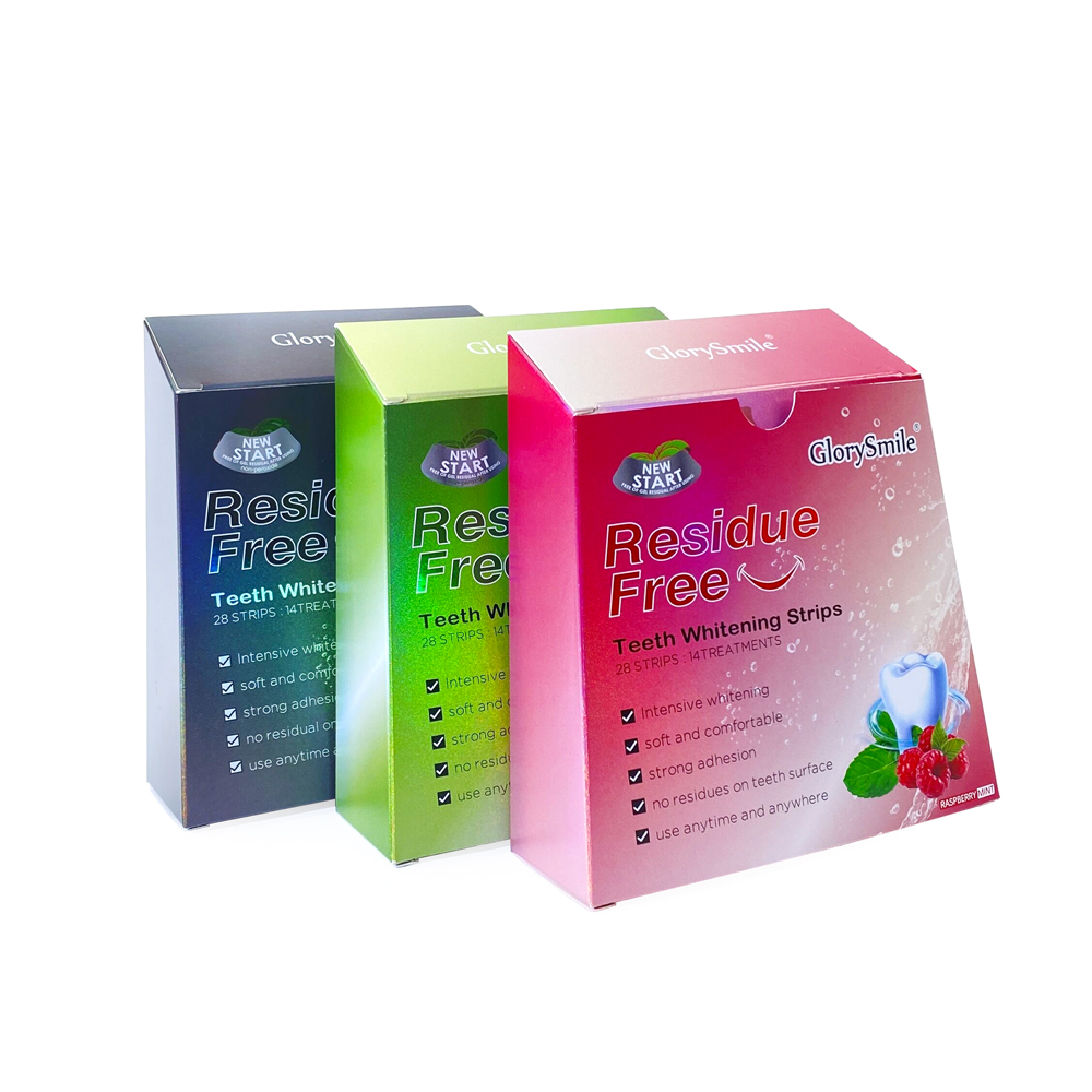14 Pairs Dust Free Residue Oral Care Manufacturer Activated Carbon Tooth Dissolvable Teeth Whitening Strips 5